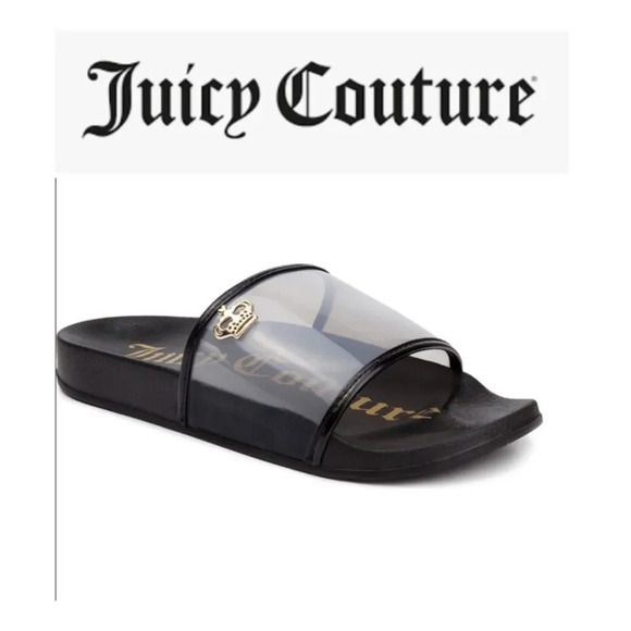 Juicy Couture open toe slippers - Picture 1 of 7